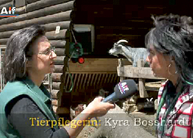 Kyra Bosshardt im Interview mit AlF